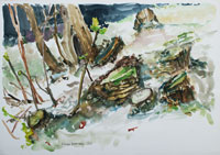 F 160926011, Aquarell